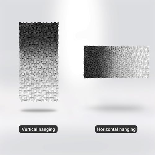 LIUZEYUE Large Monochrome Wood Art Featuring Sculptural Gray Texture - Image 5