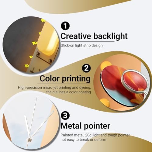 Stylish Decorative Wall Clock - Image 4
