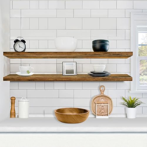 Sorbus Floating Shelves for Wall Storage - Image 2