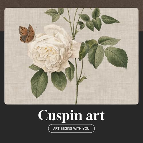 Framed Vintage Botanical Floral Wall Art - Image 7