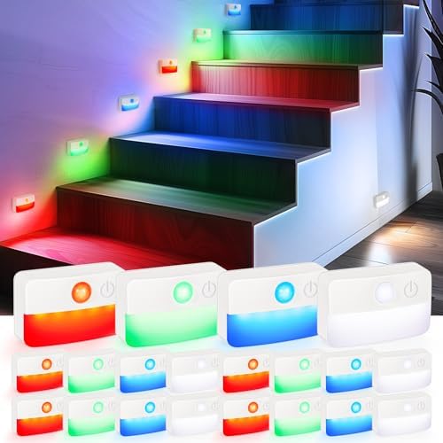 Guankai 16 Pack Motion Sensor Stair Lights by Guankai