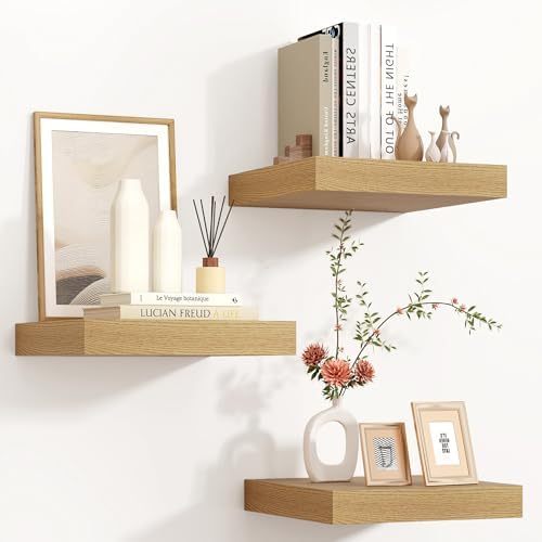 Venusmiles 12"x12" Square Floating Shelves by Venusmiles