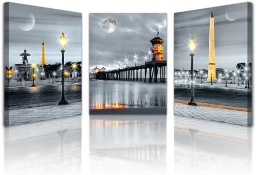 Lapremoly Large Wall Art for Living Room Modern Framed Canvas Wall Decor for by Lapremoly