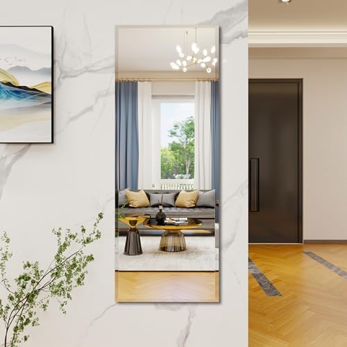 wall Mirror Full Length, 56X21FullL ength Mirrorwallmounted by WALLMOUNTEDMIRRORS