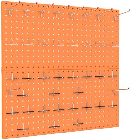 TORACK Wall Organizer Pegboard 24x24 in or 12x48 in, Tools Storage Pegboard by TORACK