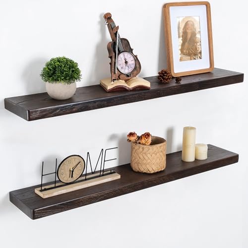 Marsmiles 36in Wall Mounted Floating Shelves by Marsmiles