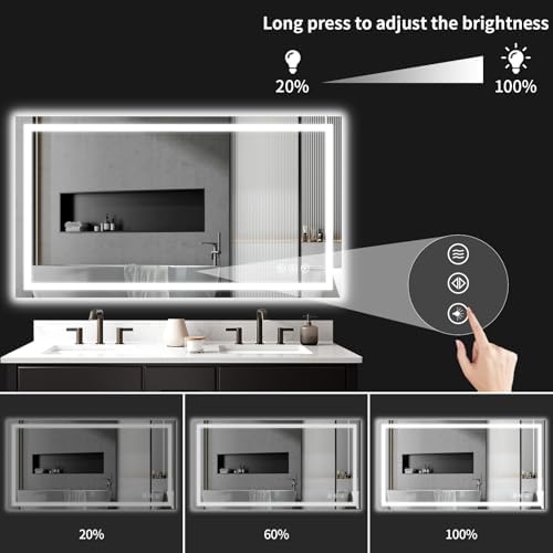 LED Bathroom Mirrors 40"x48" Bathroom Mirror - Image 4
