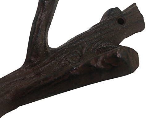 Ogrmar 2 Pcs Decorative Branch Cast Iron Wall Hooks - Image 2