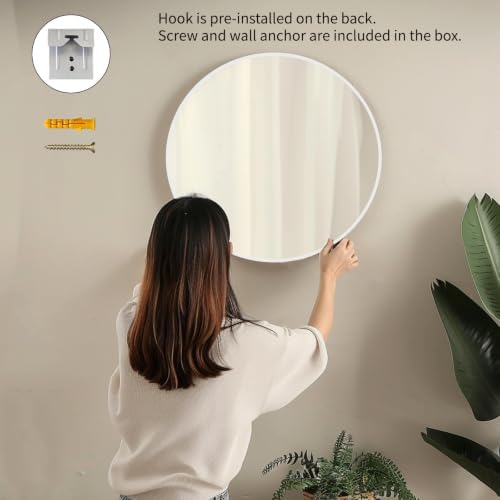 Sunniry Round Mirror 22 inch - Image 5