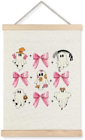 Supwhd Cute Halloween Ghosts Wall Art by Homedecoration