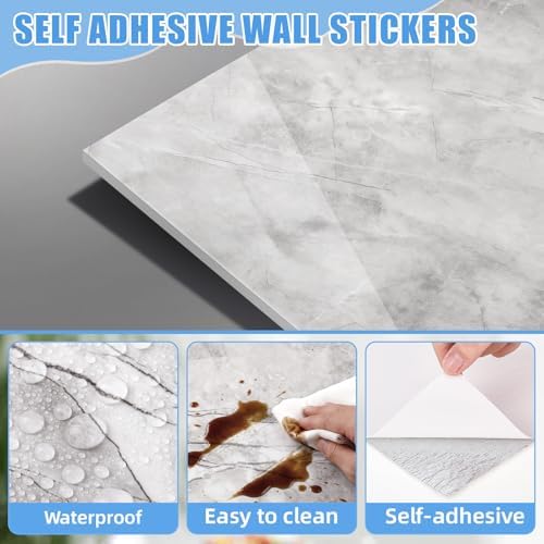Nuanchu 72 Pcs Peel and Stick Wall Panels, 12x12 Inch - Image 3