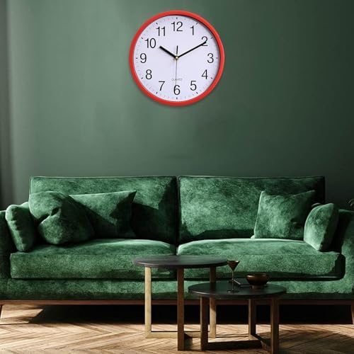 Wall Clock Large, Nonticking Decorative Classic Wall Clock Decorative, Battery - Image 3