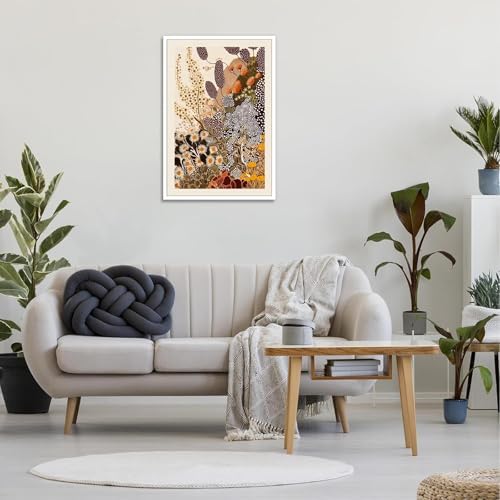 Vintage Japanese Wildflower Wall Art Abstract Botanical Floral Poster Nature - Image 4