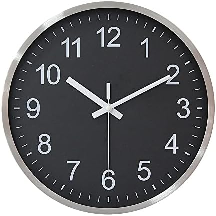 HZDHCLH Modern Wall Clocks Battery Operated 12 inch Silent Non Ticking Wall by HZDHCLH
