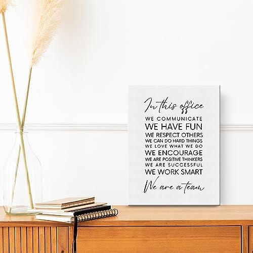 Positive Canvas Wall Art Framed Therapy Office Decor Mental Health Gifts - Image 4
