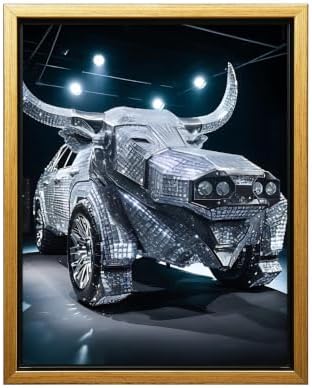 InkFlow Posters Diamond Car Canvas Poster by InkFlowPosters