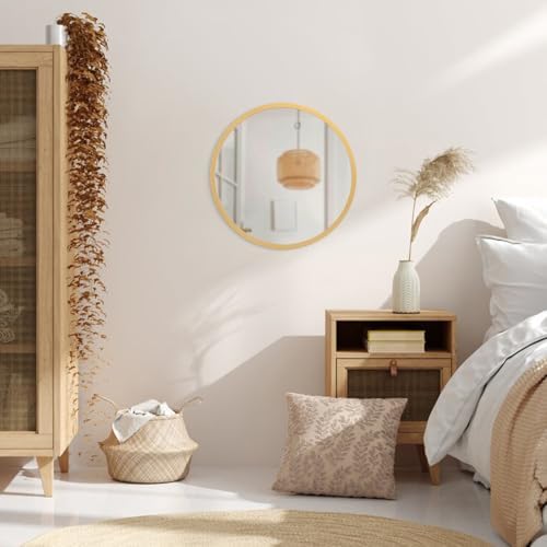 JJUUYOU Wall Mirror 20 Inch Round Wall Mirror - Image 4