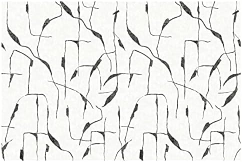 RoomMates RMK12210M Nikki Chu Off White and Charcoal Black Ivory Coast Peel and - Image 3