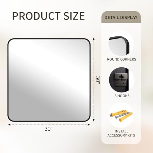 FICTOR Bathroom Mirror for Over Sink - Image 2