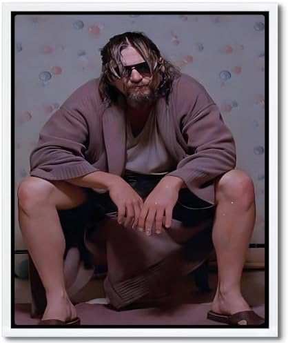 B.B.F MAKE Funny Comedy Movie Framed Canvas Wall Art by BBFMAKE