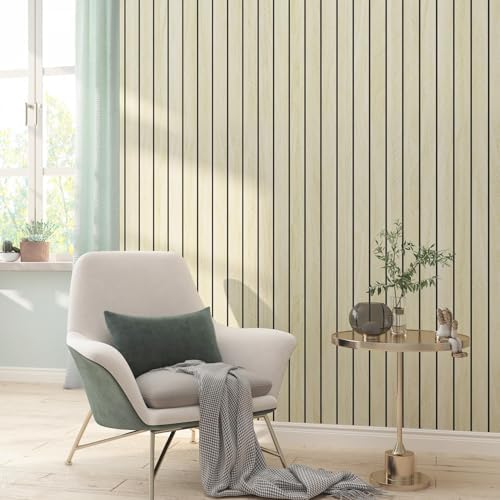 LACHEERY Herringbone Wood Slat Wall Panels - Image 2