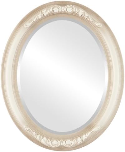 OVALCREST Oval Beveled Wall Mirror by OVALCREST