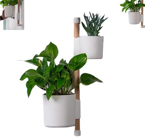 Rail Planter Mounting System, The Rail, Vertical Rail Planter Pot, Vertical by Unknown