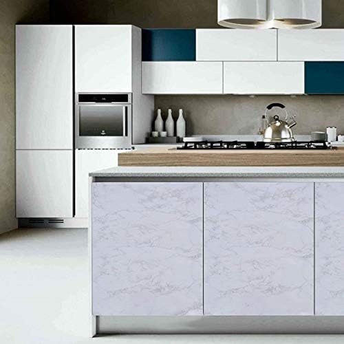 Marble Contact Paper White Peel and Stick Wallpaper - Image 5