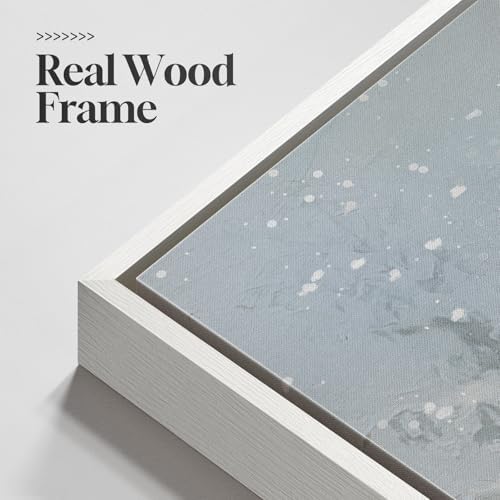 Framed Modern Red Bird Landscape Wall Art, Large Nature Animal Canvas Prints - Image 5