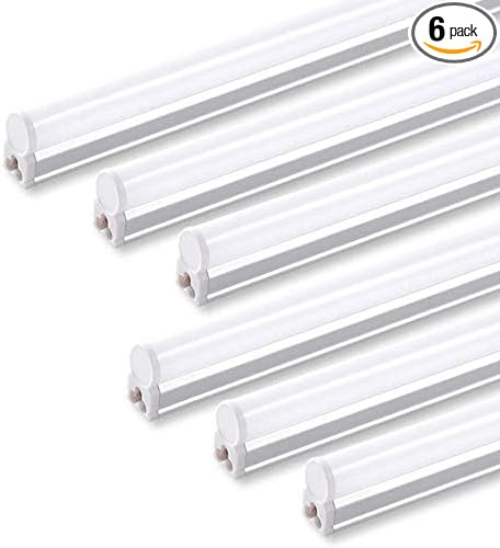 Barrina 6 Pack LED T5 Integrated Single Fixture, Utility Shop Lights, Ceiling by Barrina