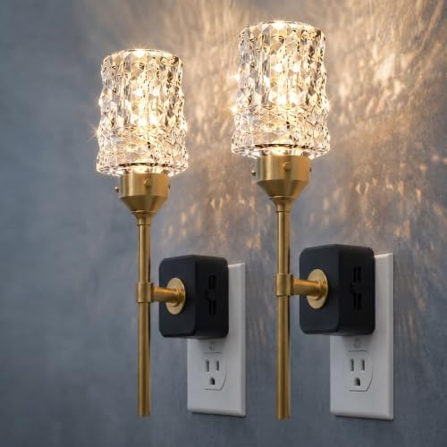 L LOHAS LED Night Light, 2 Pack Night Lights Plug into Wall by LLOHASLED