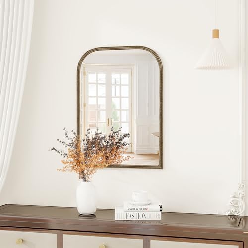 Axeman 22x30 Rounded Rectangular Wall Mirror, Decorative Bathroom Mirror by Axeman