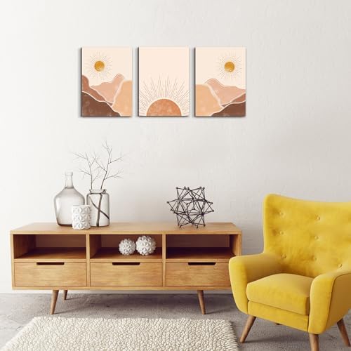 MHARTK66 Boho Wall Decor Living Room Canvas Wall Art - Image 4