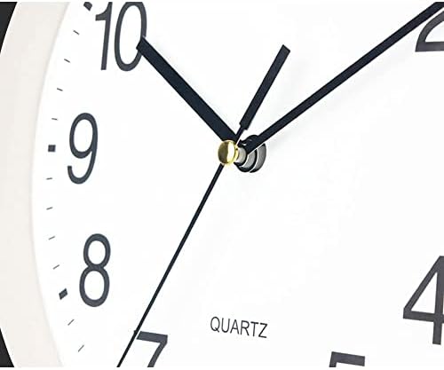 6 Inch Silent Wall Clocks Battery Operated, Non-Ticking Modern Round Clock - Image 5