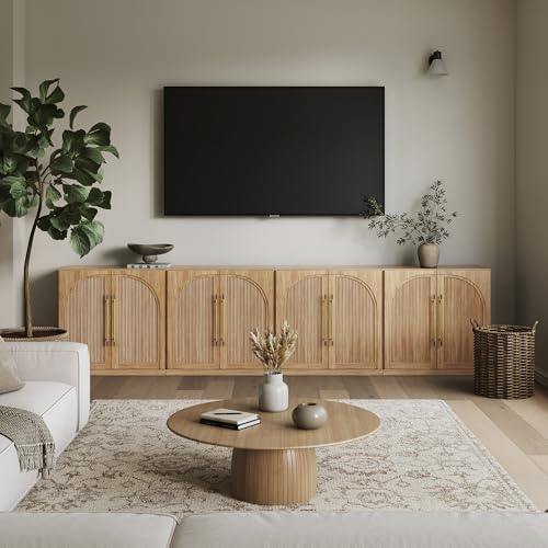 BELLEZE Jagger Set of 4 32.5" TV Stand & Entertainment Centers by BELLEZE
