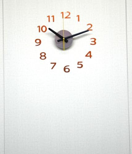DIY Wall Clock, Battery Operated, 3D Quartz Frameless, Large No. - Image 5