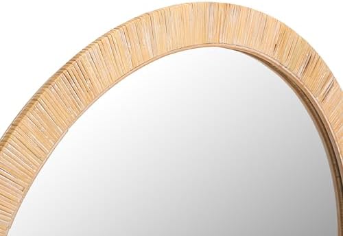 SAFAVIEH Mila Glam Mirror, 35.8" Natural MRR9001A - Image 3