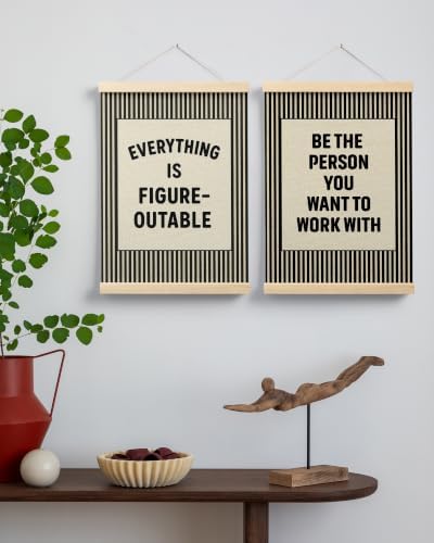 FGFK Positive Affirmations Wall Art Poster Hanger Frame 12x16 Inch - Image 3