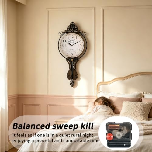 Vintage Modern Wall Clock with Silent Quartz Movement - Image 5