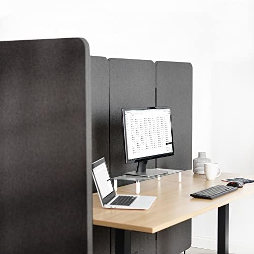 VIVO Dark Gray Freestanding 24 x 66 inch Privacy Panel, PP-1-T024D - Image 5