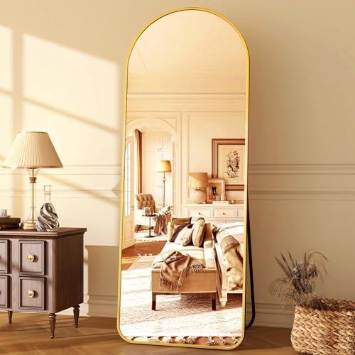 HARRITPURE 64"x21" Arched Full Length Mirror Floor Mirrors - Image 2