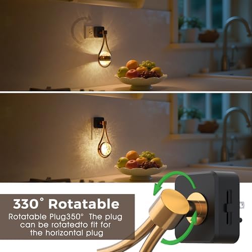 L LOHAS LED Night Lights Plug Into Wall, Star Projector Nightlight - Image 4