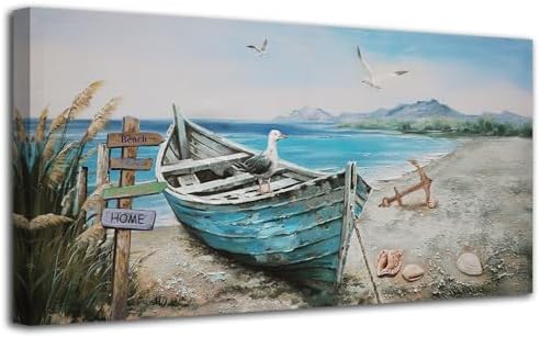 Anolyfi Nautical Wall Art Decor Coastal Artwork - Image 2