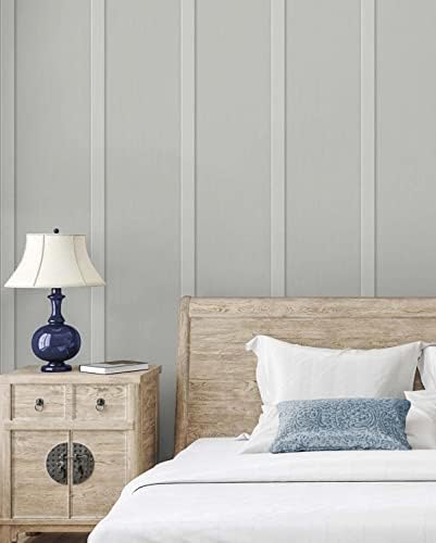 NextWall Faux Board and Batten Peel and Stick Wallpaper - Image 5