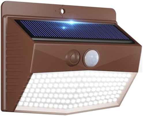 Peasur 1 Pack Solar Motion Sensor Lights Outdoor Waterproof by Peasur