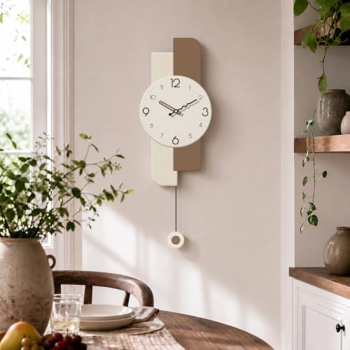 Modern Minimalist Pendulum Wall Clocks - Image 3