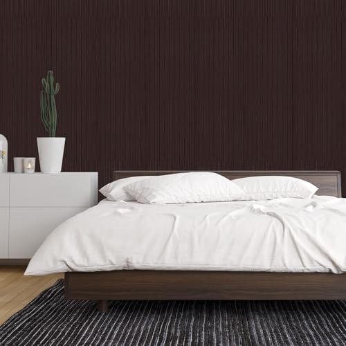 3D Faux Wood Slat Wall Panel – Peel and Stick Self Adhesive Soundproof Foam - Image 5