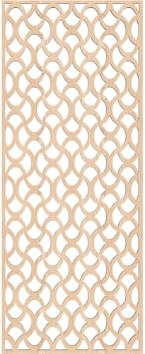 Resort Decorative Pierced Fretwork Wood Wall Panels, 11 3/8"W x 29 3/8"H x 1/4"T - Image 4