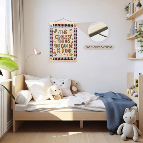 madalo Inspirational Kids Room Wall Art Poster Hanger Frame 12x16 Inch - Image 3