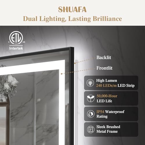 40X36 Inch LED Bathroom Mirror - Image 4